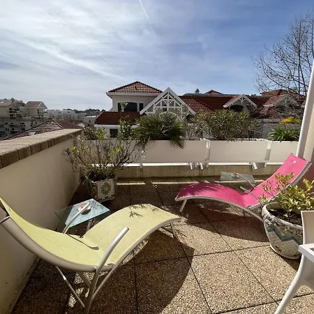 T3 Centre Avec Terrasse, Parking Et Menage Inclus - Fr-1-374-206 Arcachon